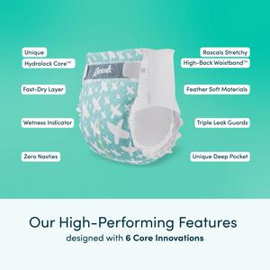Rascals Premium Nappies Size 7 x26 - gallery image 5