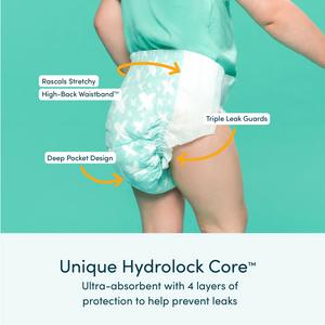 Rascals Premium Nappies Size 4 x36 - gallery image 3