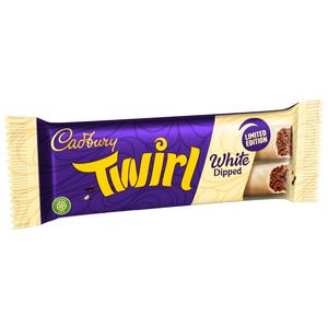 Cadbury Twirl White Dipped Chocolate Bar 43g - gallery image 4