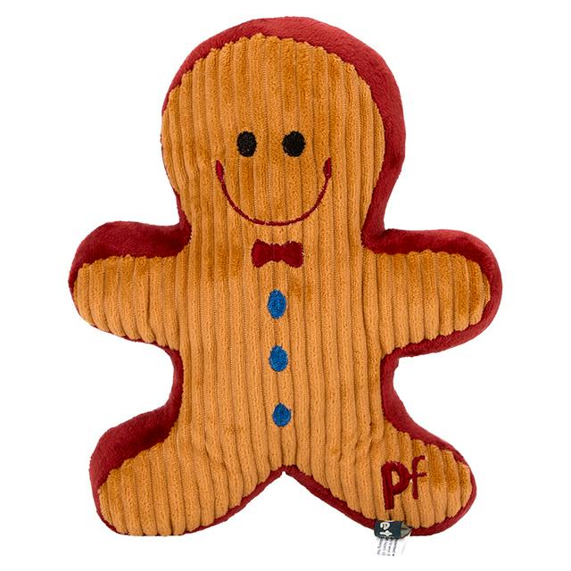 Petface Gingerbread Man Plush Dog Toy - gallery image 1