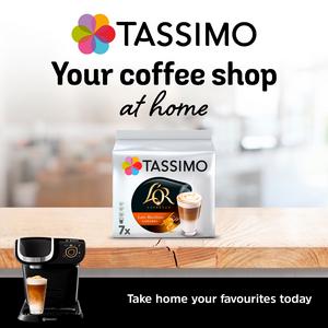 Tassimo L'OR Caramel Latte Macchiato Coffee Pods x7 - gallery image 4