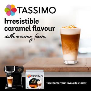 Tassimo L'OR Caramel Latte Macchiato Coffee Pods x7 - gallery image 5