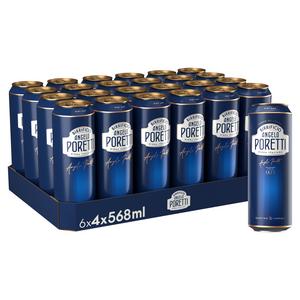 Birrificio Angelo Poretti 4 x 568ml Lager Beer Cans - gallery image 2