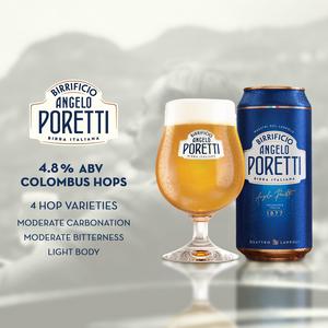 Birrificio Angelo Poretti 4 x 568ml Lager Beer Cans - gallery image 5