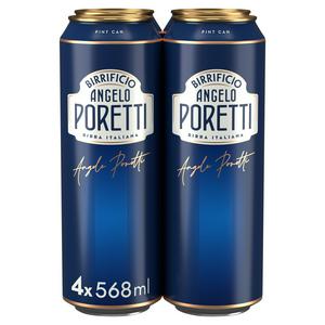 Birrificio Angelo Poretti 4 x 568ml Lager Beer Cans