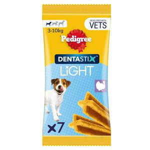 Pedigree Dentastix Light Sticks Dental Chews Small Dog Treats x7