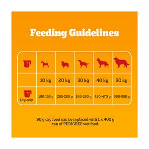 Pedigree Complete Adult Dry Dog Food Poultry & Vegetables 1.4kg - gallery image 4