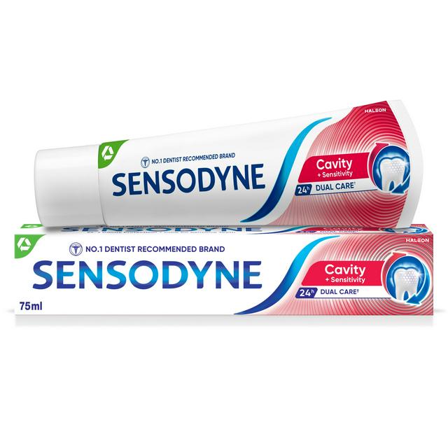 Sensodyne Cavity & Sensitivity Toothpaste 75ml