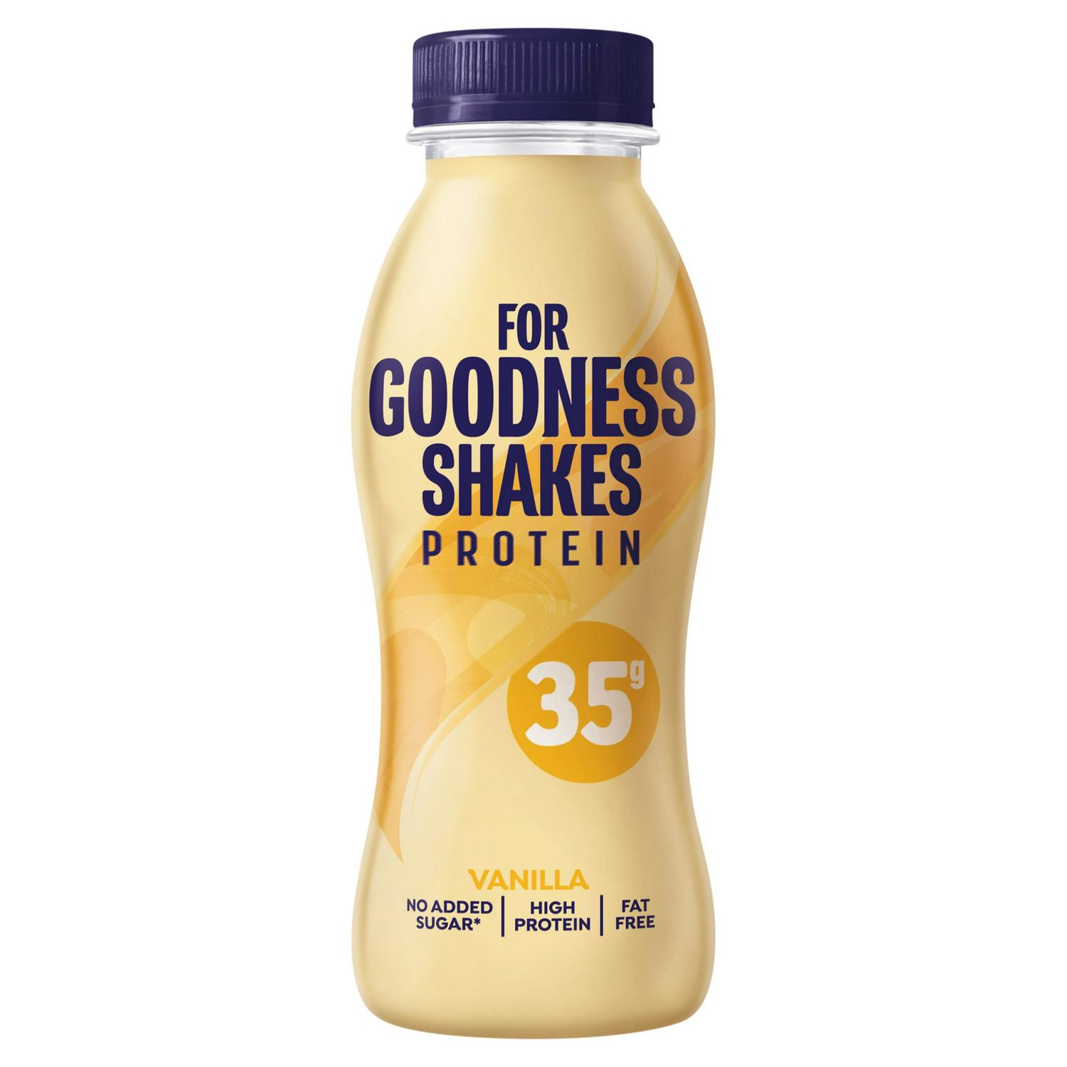 For Goodness Shakes Vanilla Flavour Protein 330ml