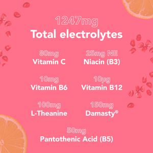 Zooki Electrolytes + Skin Radiance Food Supplement Pomegranate Lemon 5.1g - gallery image 2