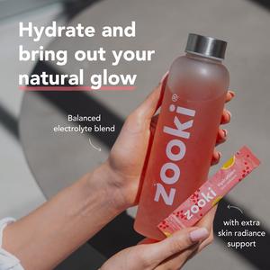 Zooki Electrolytes + Skin Radiance Food Supplement Pomegranate Lemon 5.1g - gallery image 3
