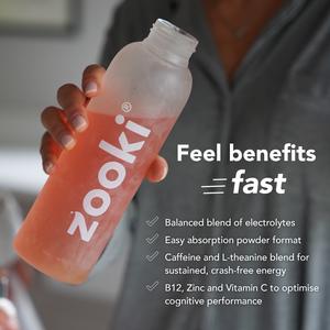 Zooki Electrolytes + Skin Radiance Food Supplement Pomegranate Lemon 5.1g - gallery image 5