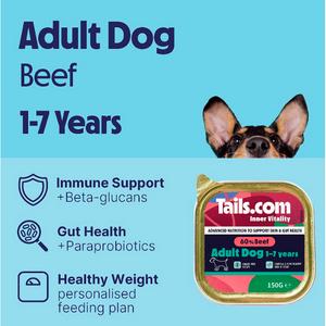 Tails.com Inner Vitality 60% Beef Adult Dog Food 1-7 Years 150g - gallery image 4