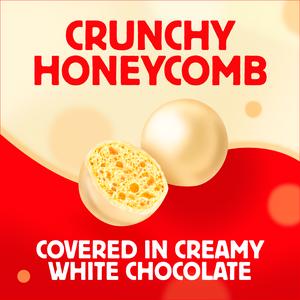 Maltesers White Chocolate & Honeycomb Pouch 74g - gallery image 2