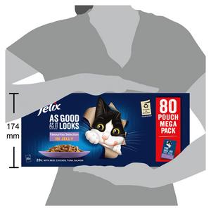 Felix As Good As it Looks Favourites Selection Wet Cat Food 80 x 85g - gallery image 3