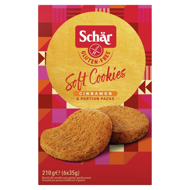 Schär Soft Cookies Cinnamon 6 x 35g - gallery image 1