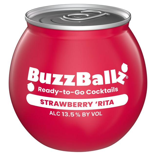 BuzzBallz Strawberry Rita Cocktails 20cl - gallery image 1