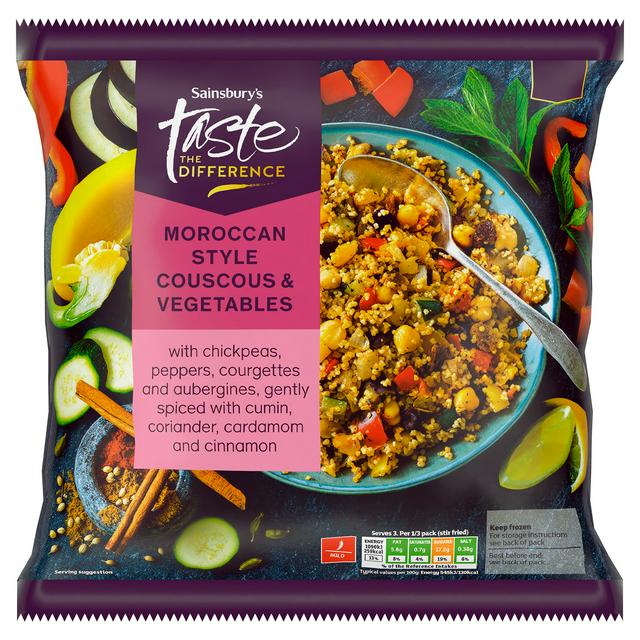 Sainsburys Moroccan Style Couscous & Vegetables, Taste the Difference 600g
