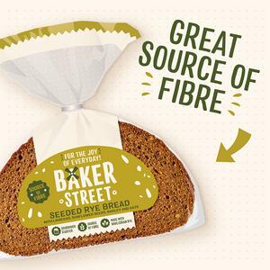 Baker Street Seeded Rye Bread 500g - gallery image 5