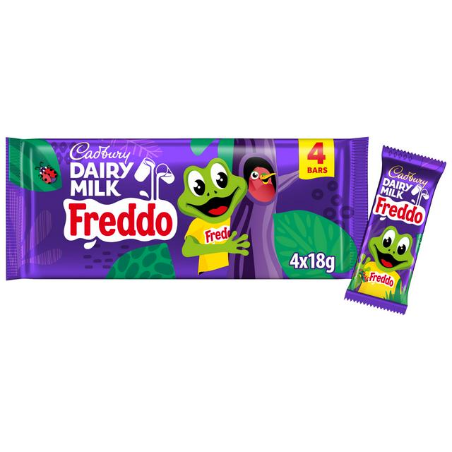 Cadbury Dairy Milk Freddo 4 x 18g Multipack Chocolate Bar - gallery image 1