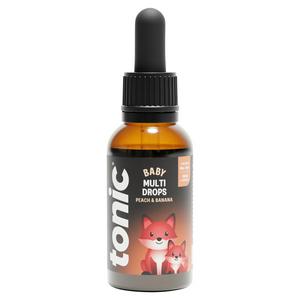 Tonic 30ml Peach & Banana Food Supplement Baby Multivitamin Drops