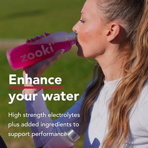 Zooki Electrolytes + Exercise & Recover Food Supplement Cherry 7.35g - gallery image 5