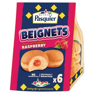 Brioche Pasquier Beignets Raspberry x6