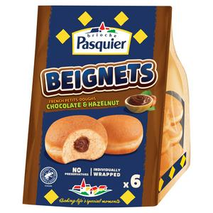 Brioche Pasquier Beignets Chocolate & Hazelnut x6
