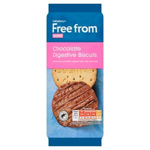 Sainsbury's Ff Chocolate Digestive 166g
