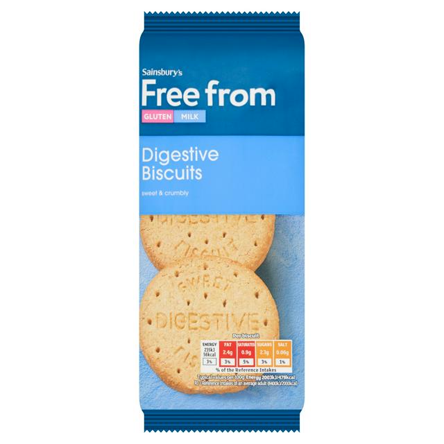 Sainsburys Sainsbury's Free From Digestive Biscuits 188g