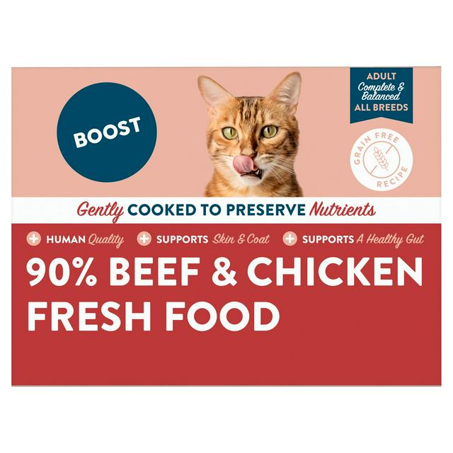Boost 90% Beef & Chicken Fresh Food for Cats 150g