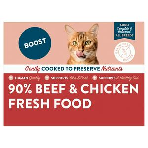 Boost 90% Beef & Chicken Fresh Food for Cats 150g