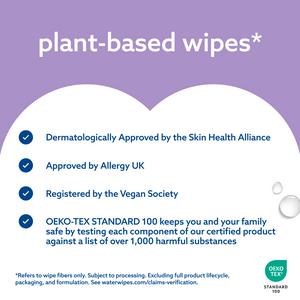 WaterWipes Soothing Clean Baby Wipes x60 - gallery image 5