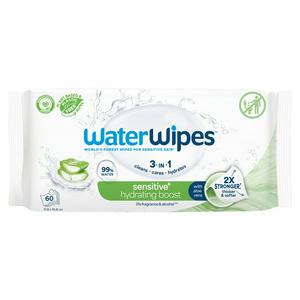WaterWipes Hydrating Clean Baby Wipes x60