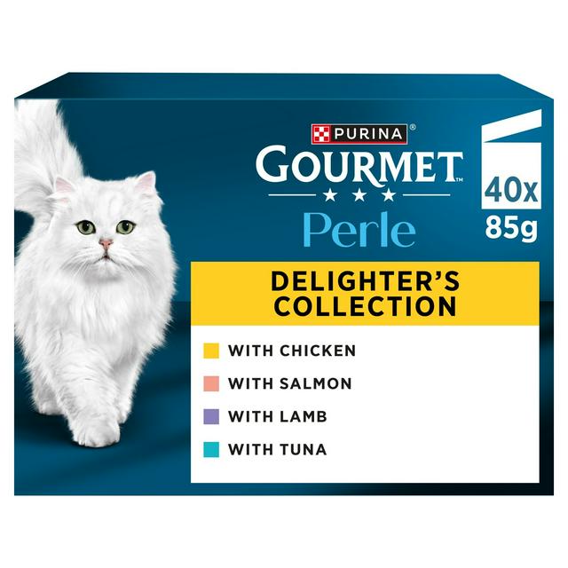 Gourmet Perle Delighters Collection in Gravy Wet Cat Food 40 x 85g - gallery image 1