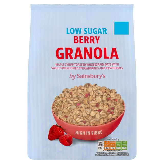 Sainsbury's Low Sugar Berry Granola - gallery image 1