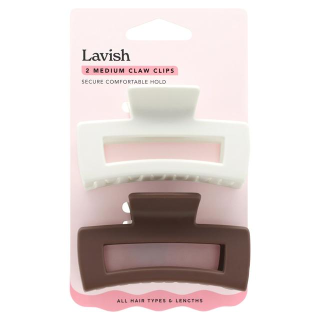 Lavish Medium Claw Clips x2
