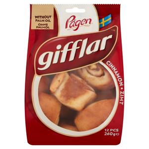 Pagen Gifflar Cinnamon x12 260g