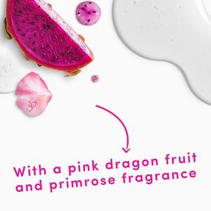 Dove 350ml Body + Mind Pink Dragon Fruit & Primrose Serum Body Wash - gallery image 3