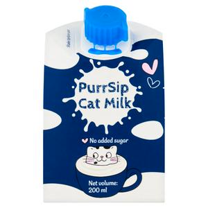 PurrSip 200ml Cat Milk