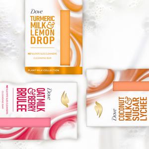 Dove 141g Beauty Bar Coconut Milk & Sugar Lychee Cleansing Bar - gallery image 6