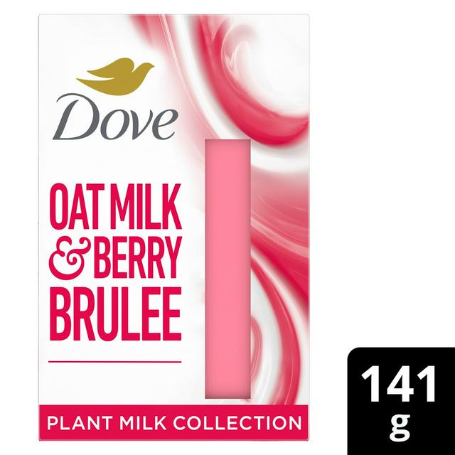 Dove 141g Beauty Bar Oat Milk & Berry Brulee Cleansing Bar - gallery image 1