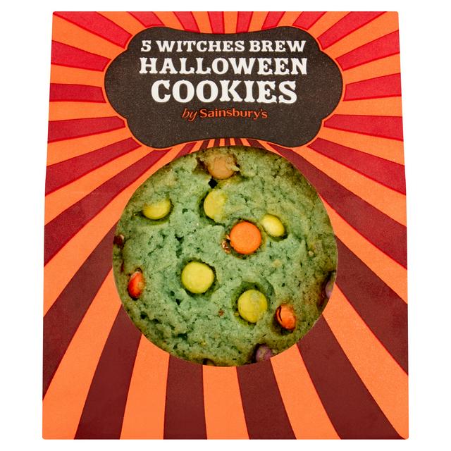 Sainsbury's 5 x Witches Brew Halloween Cookies - gallery image 1