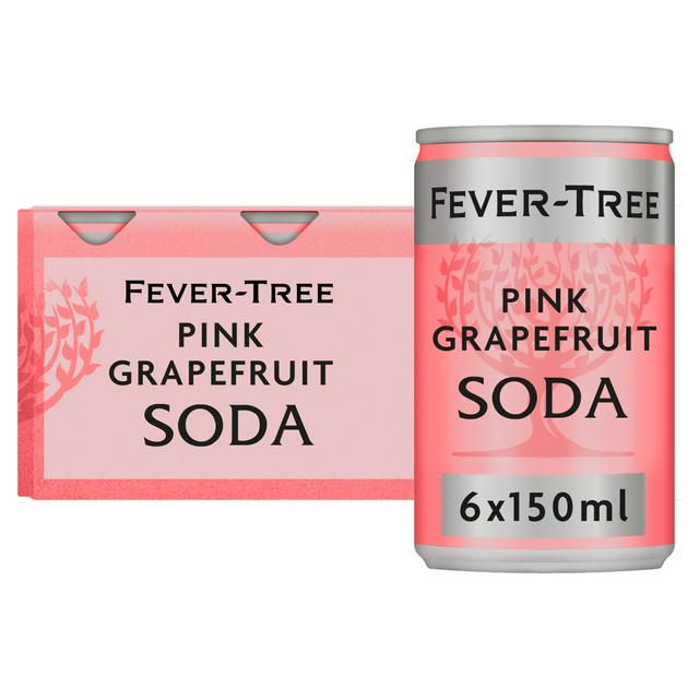Fever-Tree Pink Grapefruit Soda 6 x 150ml - gallery image 1