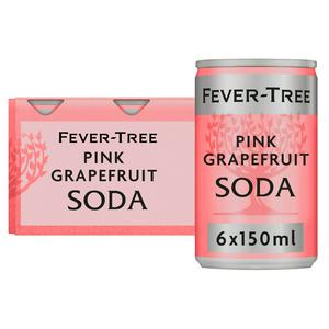 Fever-Tree Pink Grapefruit Soda 6 x 150ml