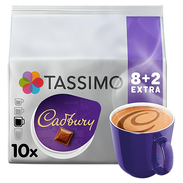 Tassimo Cadbury Hot Chocolate Pods x10 - gallery image 1