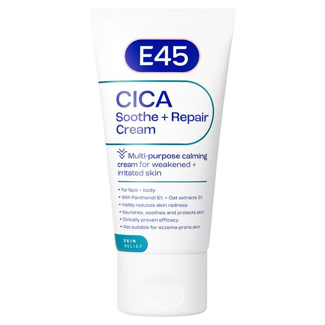 E45 50ml Cica Soothe + Repair Cream - gallery image 1