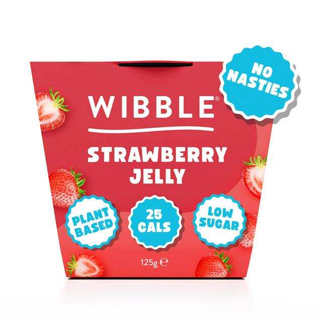 Wibble Strawberry Jelly 125g