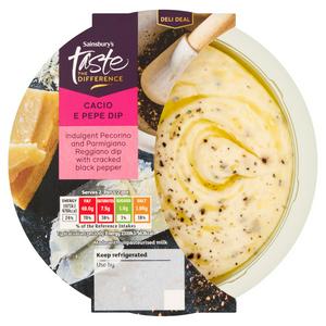 Sainsbury's Cacio E Pepe Dip, Taste the Difference 170g