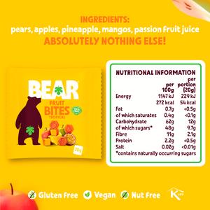 BEAR Fruit Bites Tropical 5x20g - gallery image 4